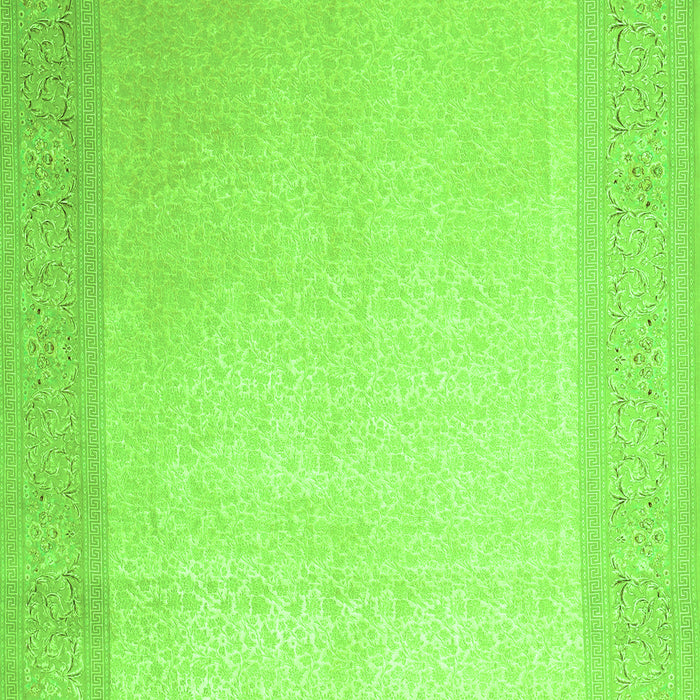 Abstract Green Contemporary Rug, con289grn