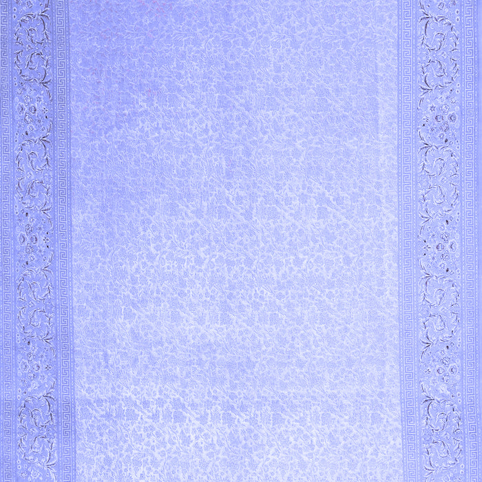 Abstract Blue Contemporary Rug, con289blu