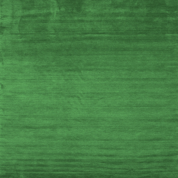 Square Abstract Emerald Green Contemporary Rug, con28emgrn