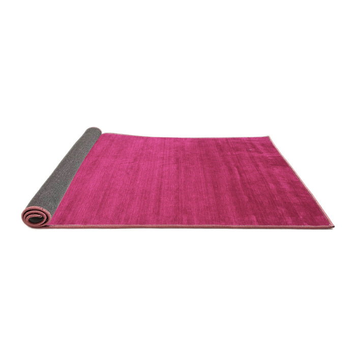 Sideview of Abstract Purple Contemporary Rug, con28pur