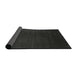 Thickness of Contemporary Charcoal Black Modern Rug, con29