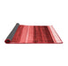 Abstract Red Contemporary Area Rugs