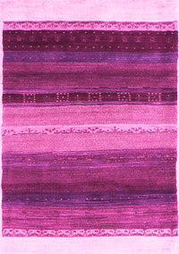 Abstract Pink Contemporary Rug, con2900pnk