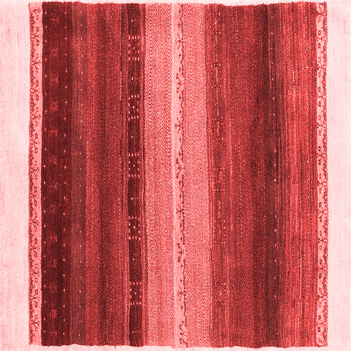 Machine Washable Abstract Red Contemporary Rug, wshcon2900red
