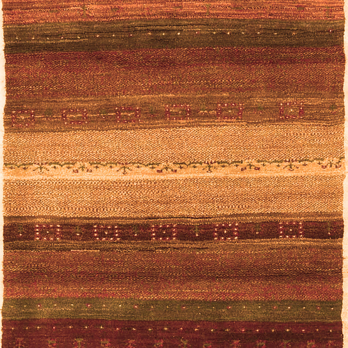 Abstract Orange Contemporary Rug, con2900org