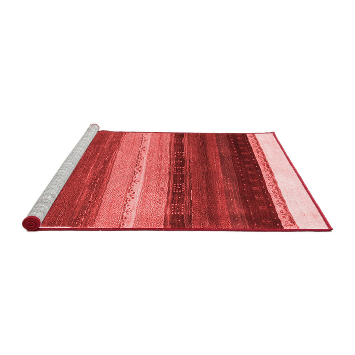 Contemporary Red Washable Rugs