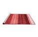 Contemporary Red Washable Rugs