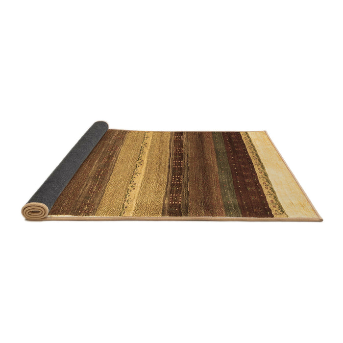Sideview of Abstract Brown Contemporary Rug, con2900brn