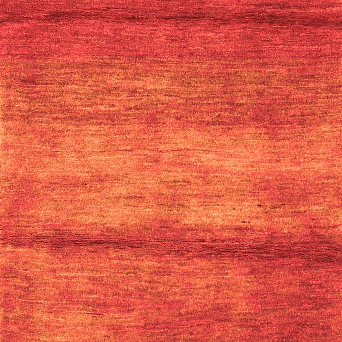 Serging Thickness of Machine Washable Abstract Orange Contemporary Area Rugs, wshcon2901org