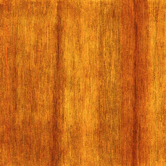 Square Abstract Yellow Contemporary Rug, con2901yw