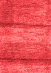 Abstract Red Contemporary Rug, con2901red