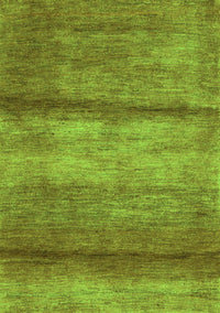 Abstract Green Contemporary Rug, con2901grn