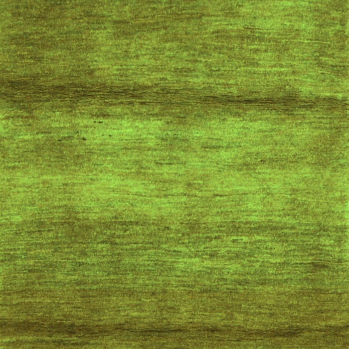 Serging Thickness of Machine Washable Abstract Green Contemporary Area Rugs, wshcon2901grn