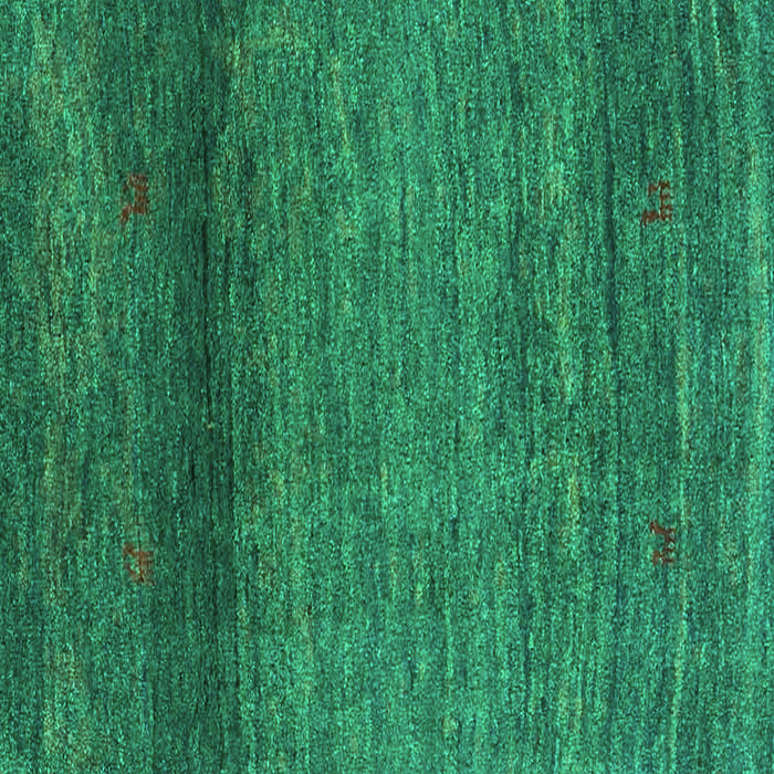 Square Abstract Turquoise Contemporary Rug, con2902turq