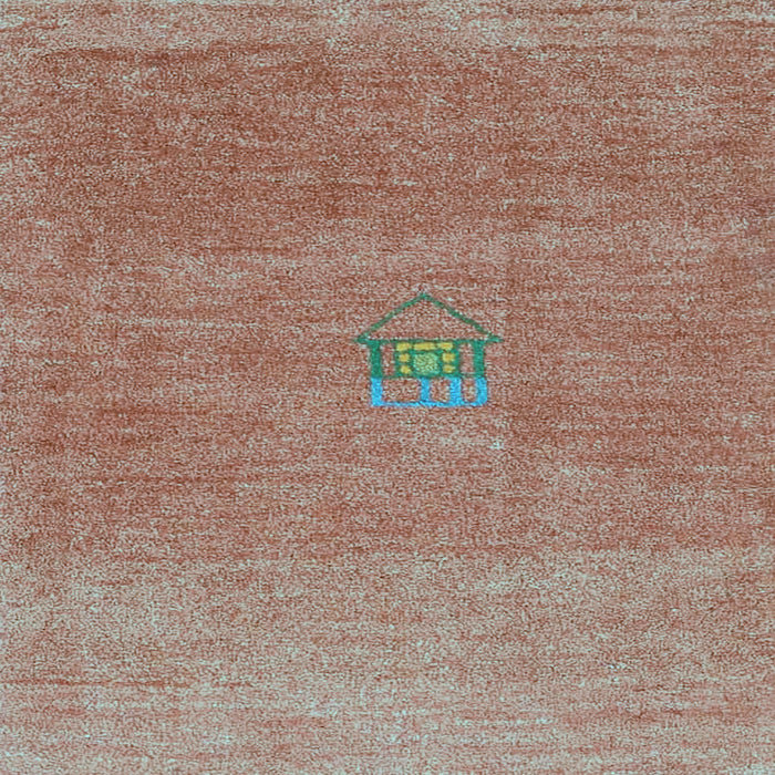 Square Machine Washable Abstract Light Blue Contemporary Rug, wshcon2903lblu