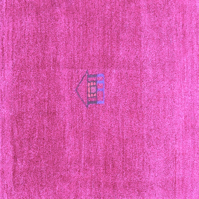 Square Machine Washable Abstract Purple Contemporary Area Rugs, wshcon2903pur