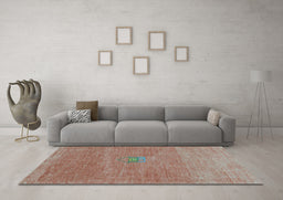 Machine Washable Abstract Light Blue Contemporary Rug in a Living Room, wshcon2903lblu