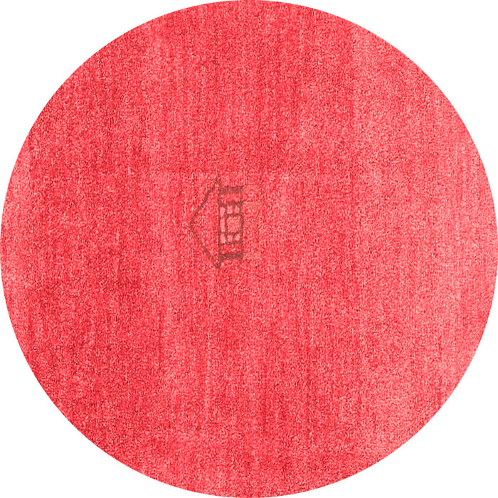 Abstract Red Contemporary Rug, con2903red