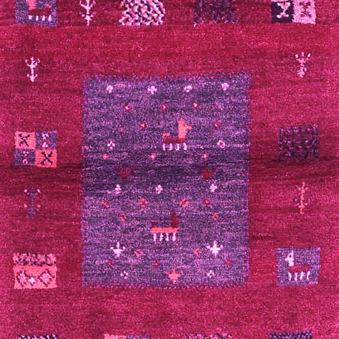 Abstract Pink Contemporary Rug, con2904pnk