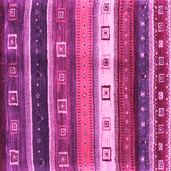 Square Machine Washable Abstract Pink Contemporary Rug, wshcon2905pnk