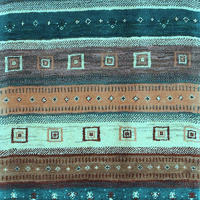 Abstract Light Blue Contemporary Rug, con2905lblu