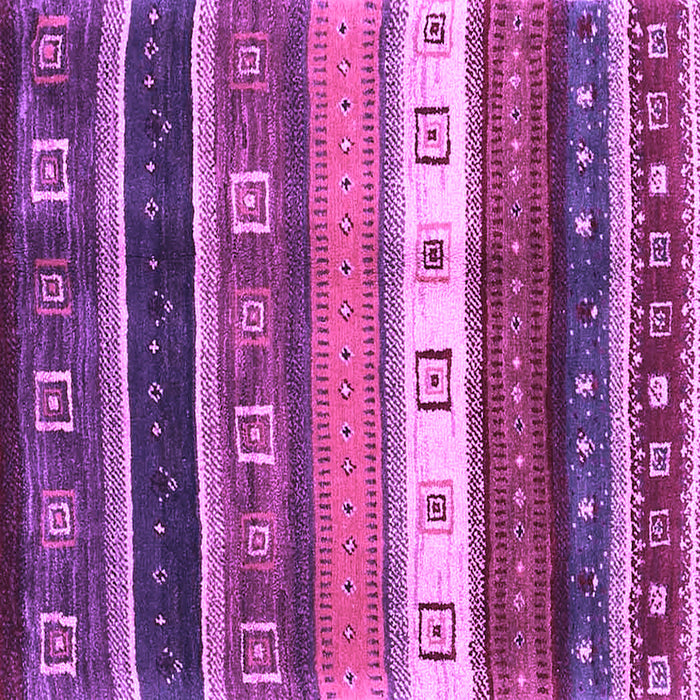 Square Machine Washable Abstract Purple Contemporary Area Rugs, wshcon2905pur