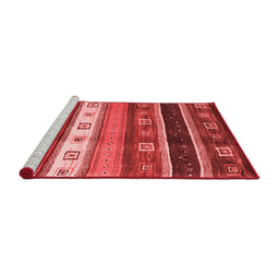 Contemporary Red Washable Rugs