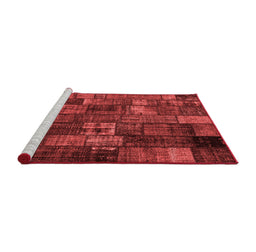 Transitional Red Washable Rugs