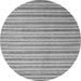 Square Abstract Gray Contemporary Rug, con290gry