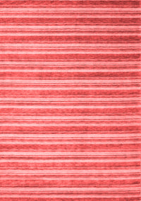 Abstract Red Contemporary Rug, con290red