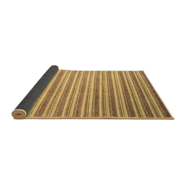 Sideview of Abstract Brown Contemporary Rug, con290brn