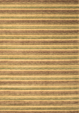 Abstract Brown Contemporary Rug, con290brn