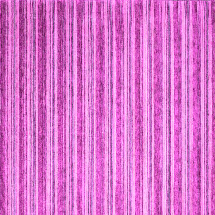 Square Machine Washable Abstract Pink Contemporary Rug, wshcon290pnk