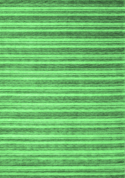 Abstract Emerald Green Contemporary Rug, con290emgrn