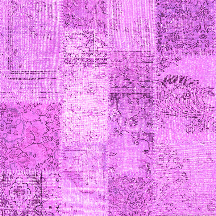Patchwork Pink Transitional Rug, con2910pnk