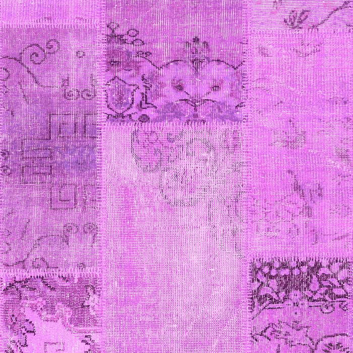 Patchwork Pink Transitional Rug, con2911pnk