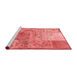 Transitional Red Washable Rugs