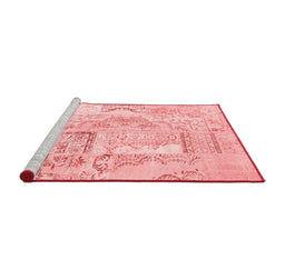Transitional Red Washable Rugs
