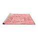 Transitional Red Washable Rugs