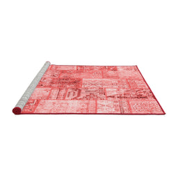 Transitional Red Washable Rugs