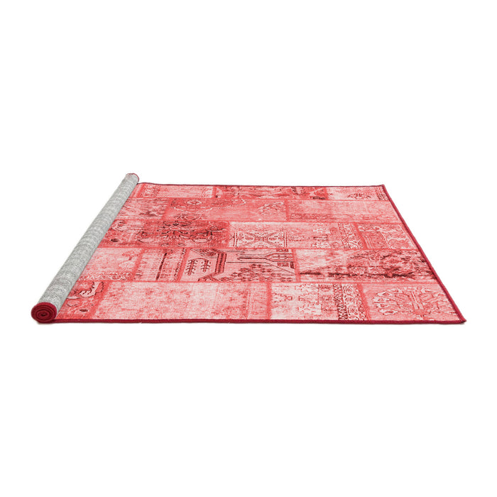 Transitional Red Washable Rugs