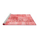 Transitional Red Washable Rugs