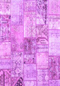 Patchwork Purple Transitional Rug, con2914pur