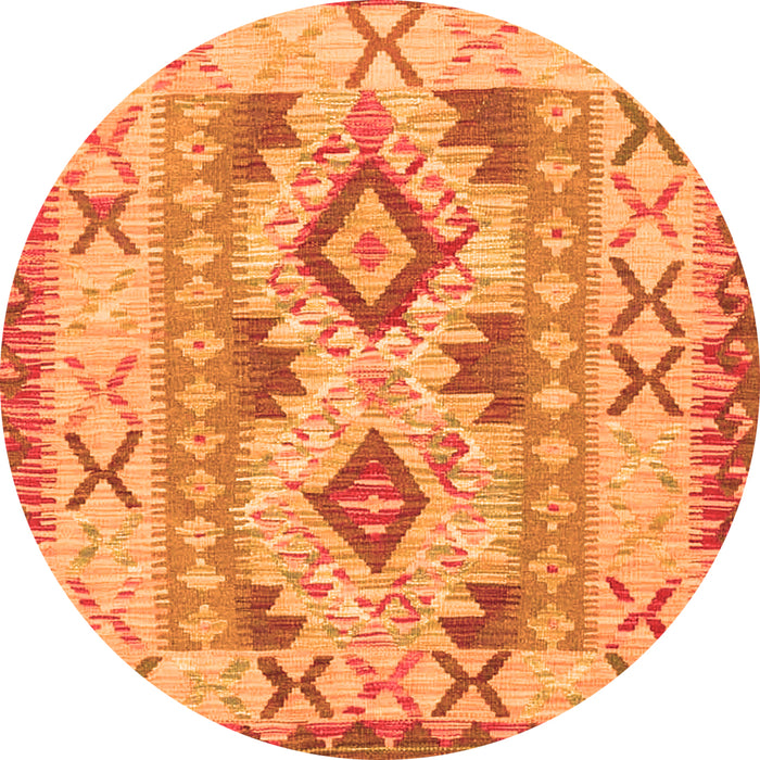 Machine Washable Abstract Orange Contemporary Area Rugs, wshcon2915org