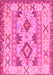 Abstract Pink Contemporary Rug, con2915pnk