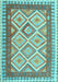 Machine Washable Abstract Light Blue Contemporary Rug, wshcon2916lblu