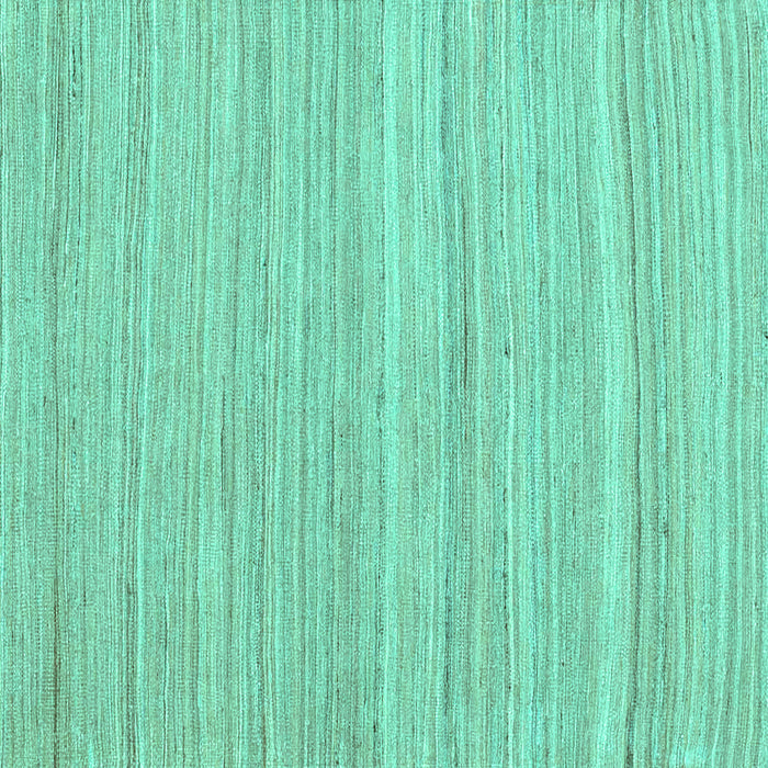 Square Machine Washable Abstract Turquoise Contemporary Area Rugs, wshcon2917turq