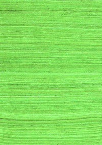 Abstract Green Contemporary Rug, con2917grn