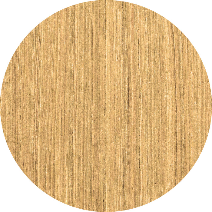 Round Machine Washable Abstract Brown Contemporary Rug, wshcon2917brn