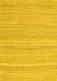 Abstract Yellow Contemporary Rug, con2917yw